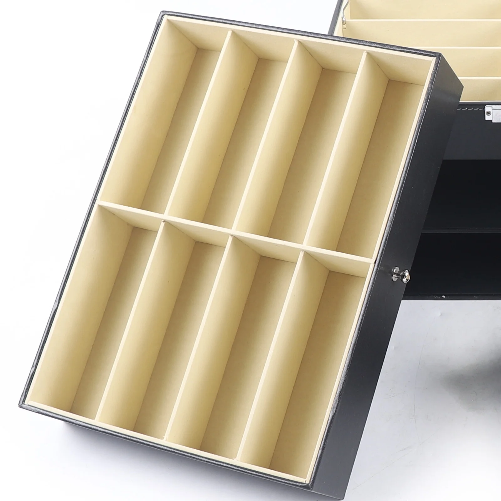 24 grid eye glasses case eyewear sunglasses display box storage holder organizer 2