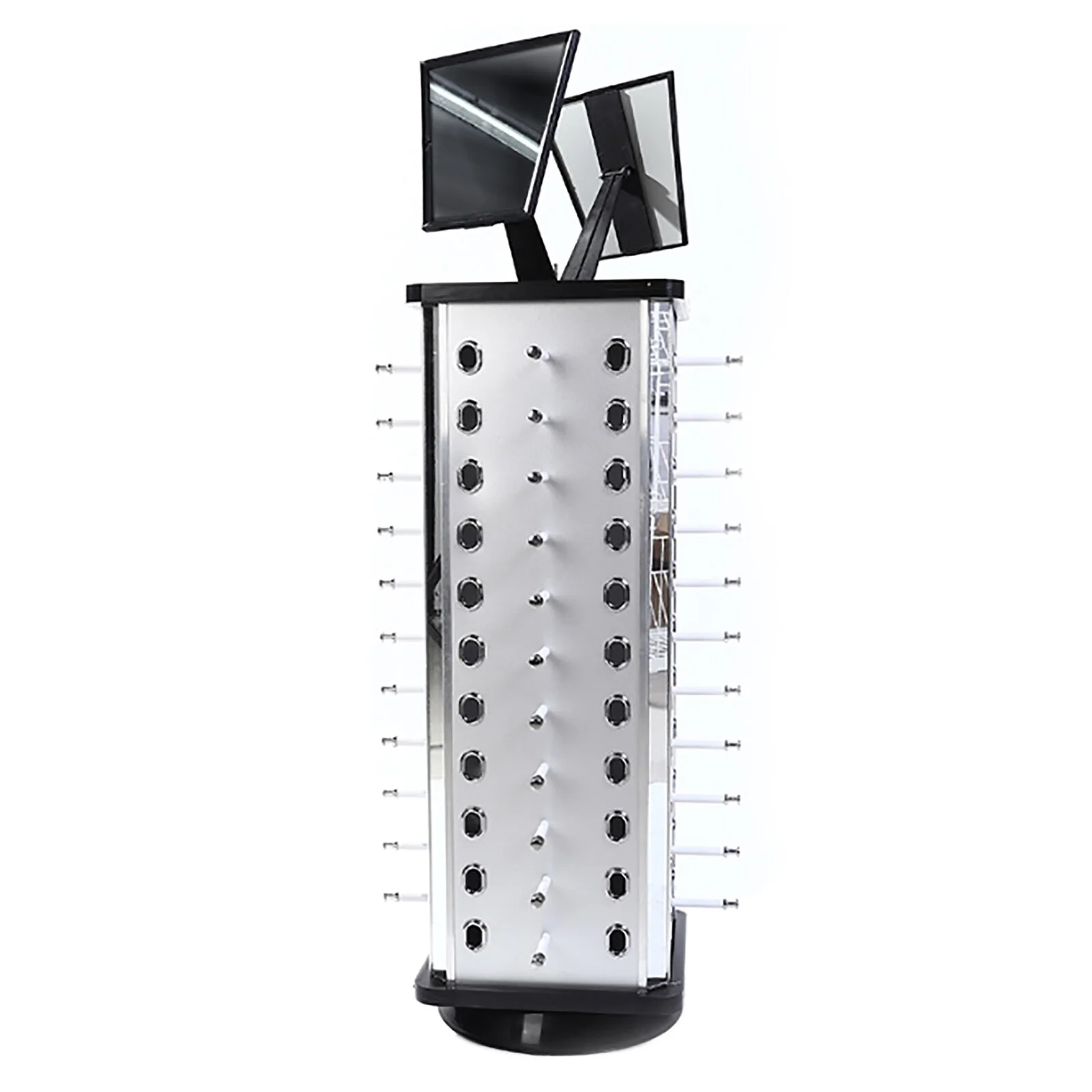 44Pcs Eyeglasses Holder Sunglasses Stand Sunglasses Display Rack 360° Rotating 2